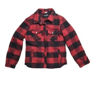 Coffeshop lined flannel jacket